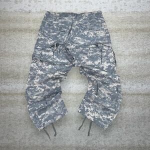 Vintage 90s Military Digital Camo Tactical Pants 32x36 Medium Short Double Knee
